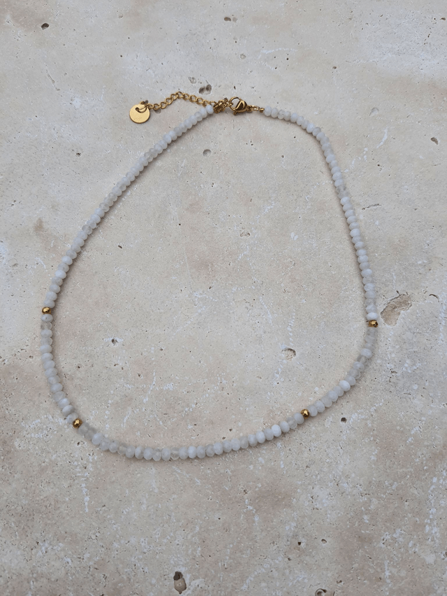 Collier pierre de lune - Féminité 