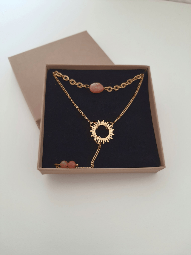 Collier Pierre de Soleil - Helios