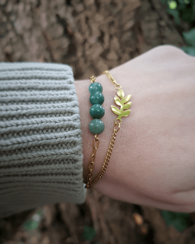 Bracelet Racine - Doré