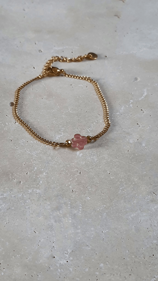 Composition Quartz rose - Trèfle 