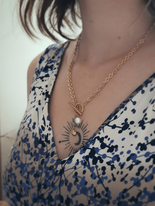 Collier Reflets D'or