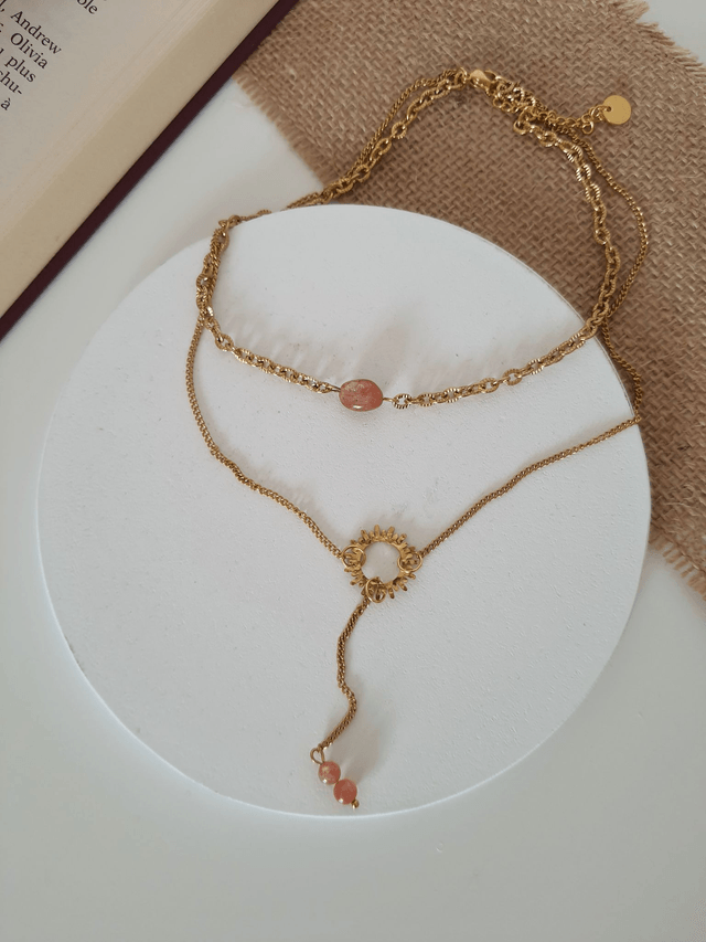 Collier Pierre de Soleil - Helios